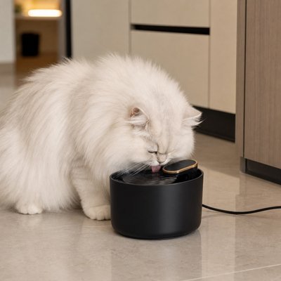 Fontaine a eau Chat avec filtration intelligente
