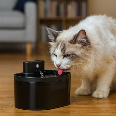 Fontaine à eau pour Chat moderne