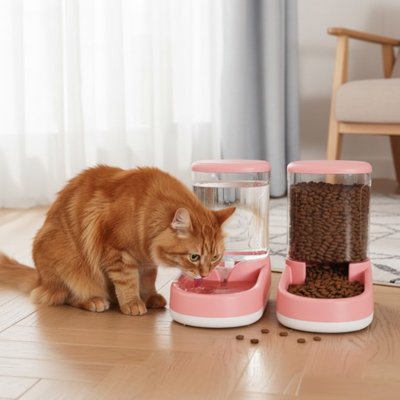 Distributeur automatique de croquettes pour Chat capacité de longue durée