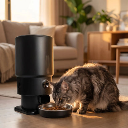 distributeur croquette chat pour courte absence