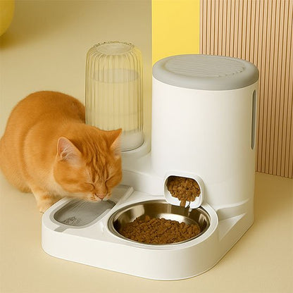 Distributeur croquettes chat​ automatique Design hygiénique