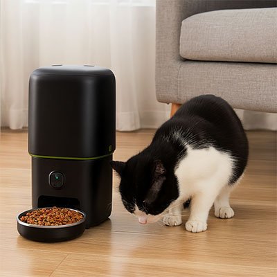 Distributeur de croquettes pour Chat automatique