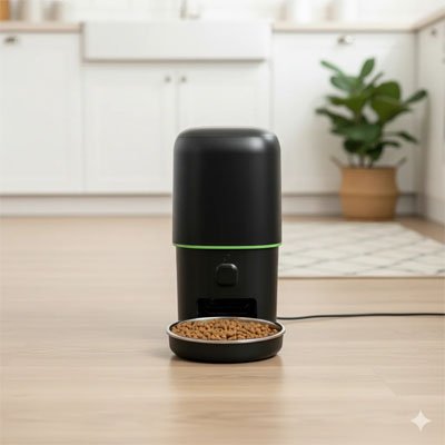 Distributeur de croquettes pour Chat avec Programmation flexible