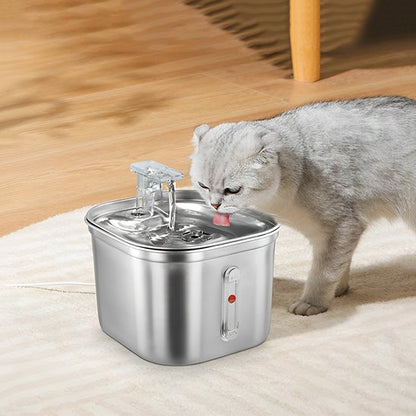 Fontaine a eau pour chat avec détection automatique présence