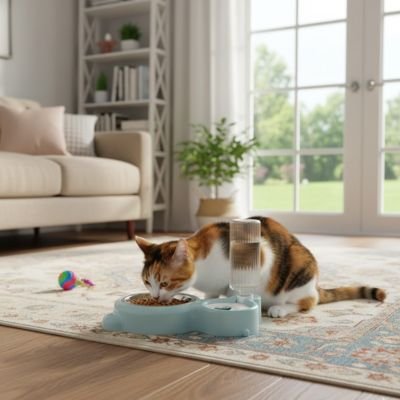 Gamelle chat design stylé