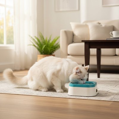 Gamelle eau Chat avec une grande capacité 