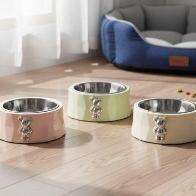 Gamelle pour chat extérieur en céramique