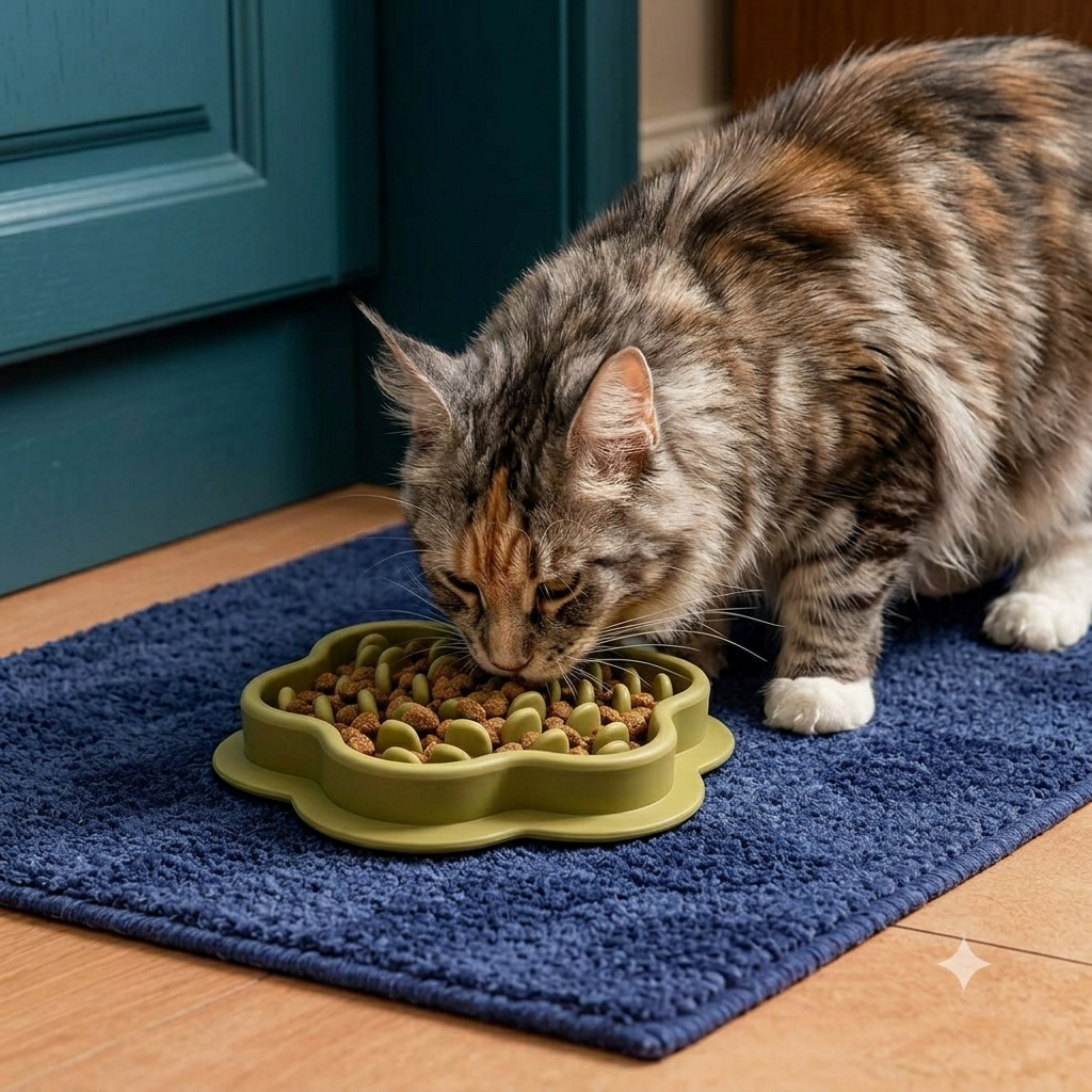 gamelles anti glouton chat cour avoir une bonne digestion